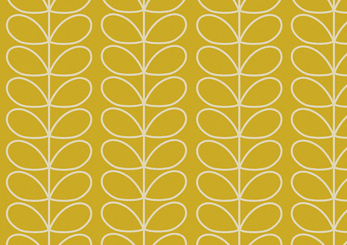 Orla Kiely Linear Stem, Sunflower - Made to Measure Curtains - Image 8